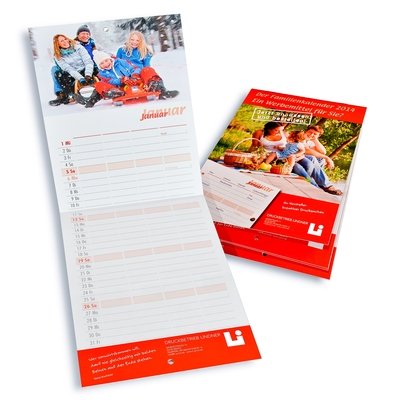 Familienkalender Streifenkalender
