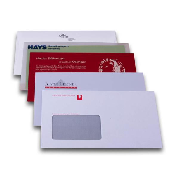 Briefhüllen / Briefumschläge individuelle Herstellung