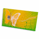 Design-Großpostkarte - Karte mit Türchen Schmetterling