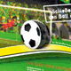 WM Fußball Mailing Fensterkarte