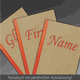 Libook - Notizbuch aus Braunpappe