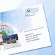 Design-Großpostkarte - Karte mit Türchen Iglu