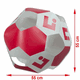 3D Ball Ausbrechbogen Fussball