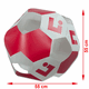 3D Ball Ausbrechbogen Fussball