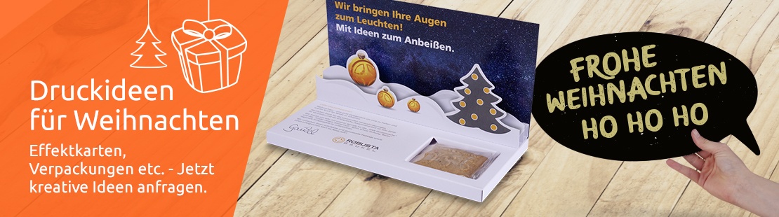 Weihnachtsprodukte Druckbetrieb Lindner